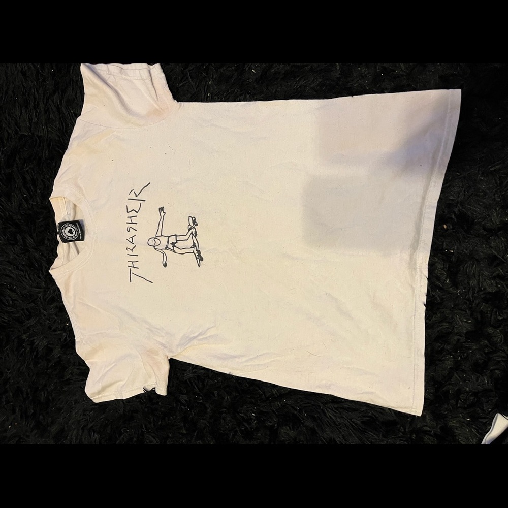 White thrasher t shirt